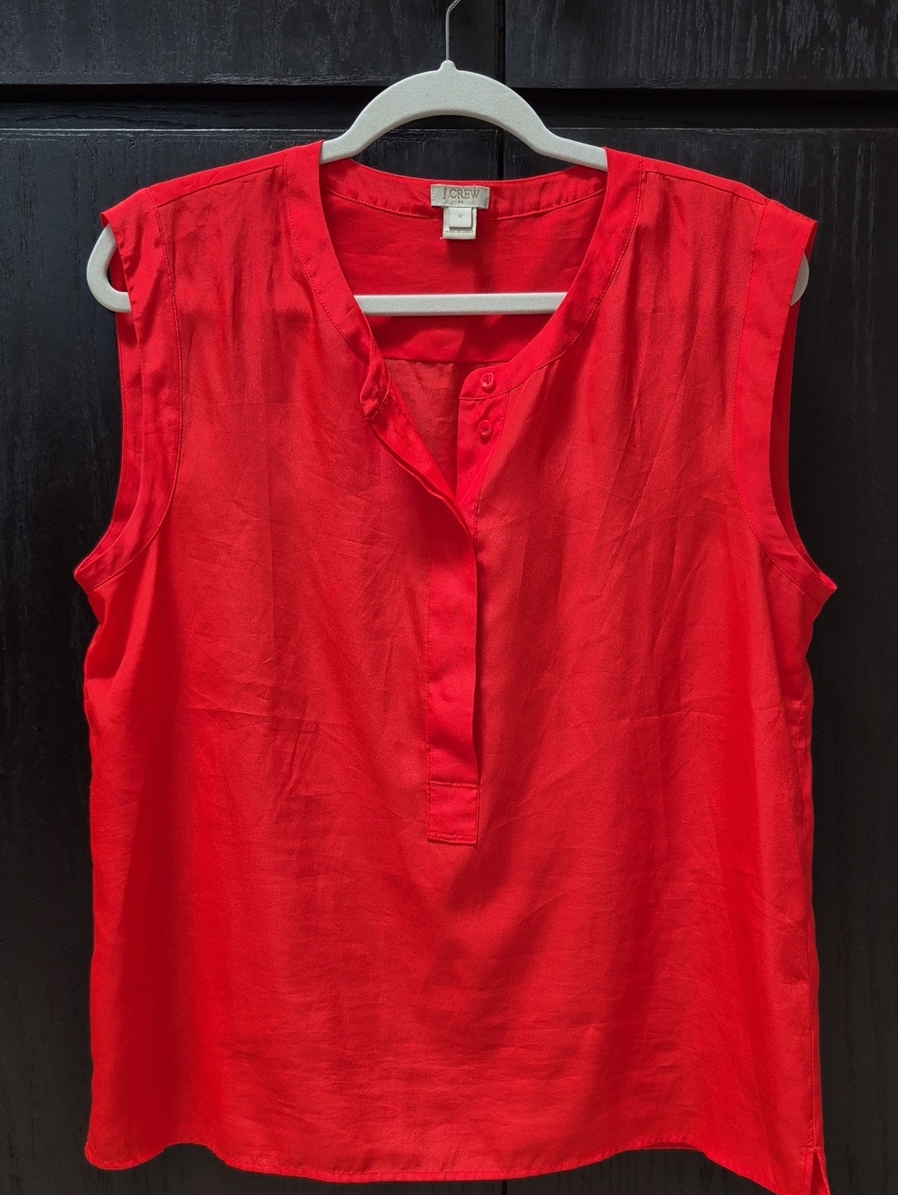J.CREW Sleeveless Top Size 12
